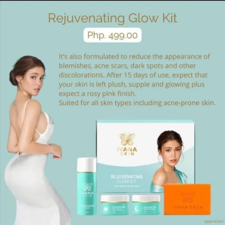 Ivana Rejuvenating glow Kit |skin care | Anti Acne | Anti aging | skin ...