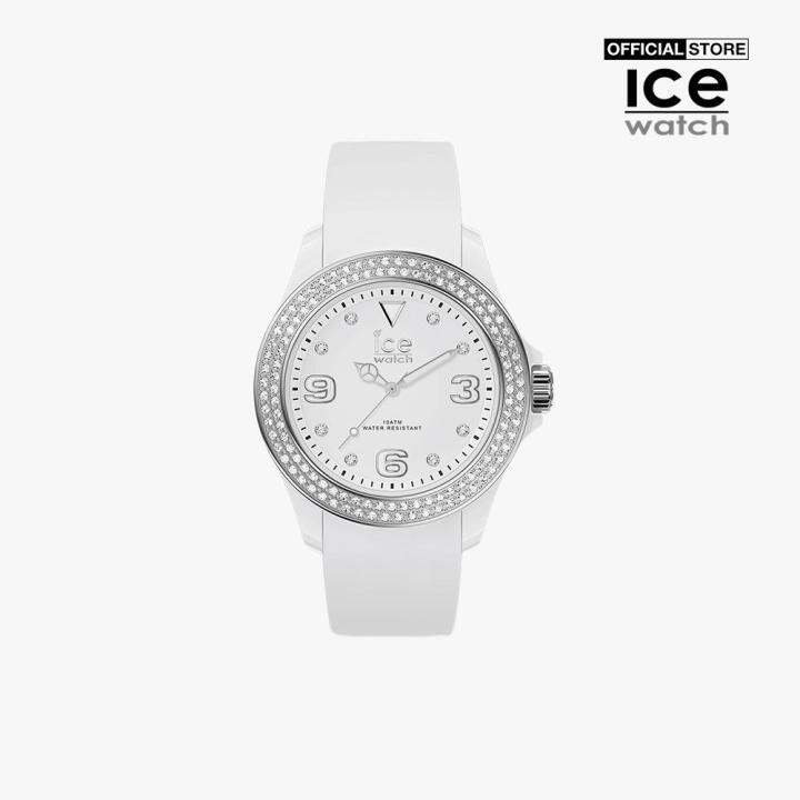 Đồng hồ nữ ICE mặt tròn dây silicon 35mm 017230-0000-03