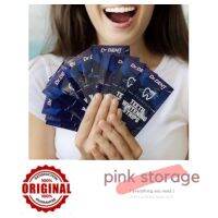 Pink storage แผ่นแปะฟันขาว Dr.Dent นำเข้าจากประเทศอังกฤษ ขจัดคราบสีจากอาหารและเครื่องดื่ม ปลอดภัย มั่นใจ ปราศจากสาร peroxide จึงไม่ทำลายผิวเคลือบฟัน ผ่านการรับรองโดยทันตแพทย์