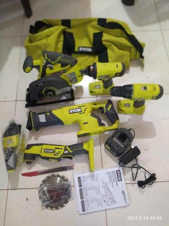 Ryobi 6 Combo Tool Set Lazada PH