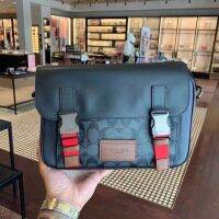 กระเป๋าสะพายโคชTRACK CROSSBODY IN COLORBLOCK (C4141)✅?%Outletถ่ายจากสินค้าจริง