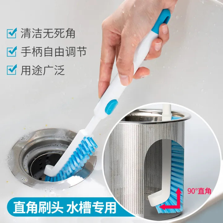 Japanese Kitchen Sink Gap Cleaning Brush Elbow Cup Brush No Dead Angle
