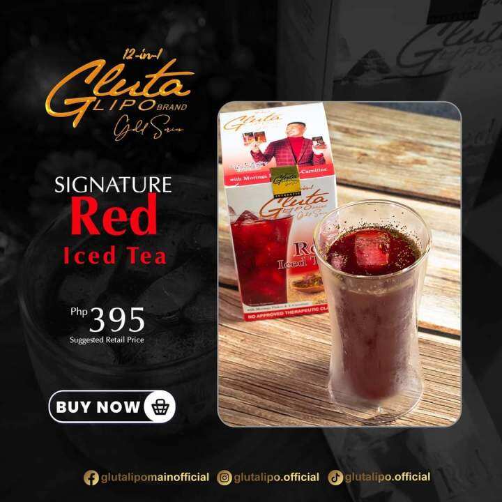 Glutalipo Red Iced Tea Lazada PH