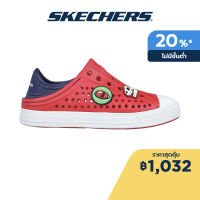 Skechers สเก็ตเชอร์ส รองเท้าเด็กผู้ชาย Boys Foamies Guzman Steps Shoes - 406810L-RDBL