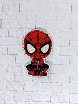 Spiderman Head Iron on Patch 