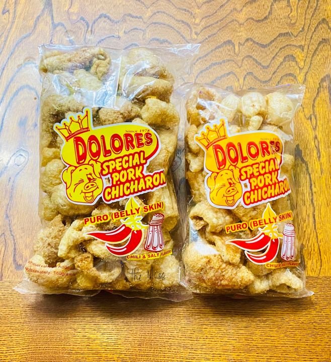 Dolores Pork Chicharon Special Belly Skin Puro Lazada Ph 0135