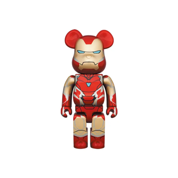 Bearbrick 400% Iron Man Violent Bear Mk7 Battle Loss Version ...