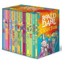 Roald Dahl Collection 16 Books Charlie and the Chocolate Factory Charlie and the Great Glass Elevator The Magic Finger Danny the Champion of the World The Giraffe and the Pelly and Me Fantastic Mr Fox Matilda The Witches The BFG Esio Trot The Twits