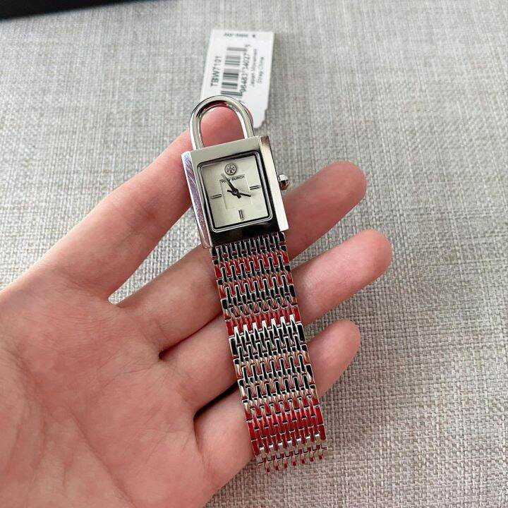 ของแท้-100-tory-burch-tbw7101-silver-watch-size-29mm-นาฬิกาข้อมือ