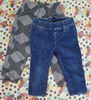 ส่งต่อ กางเกงขายาว (แพ็คคู่) BabyGAP กับ BREEZE ไซด์90 ใหม่98% (ANY010922nd008)