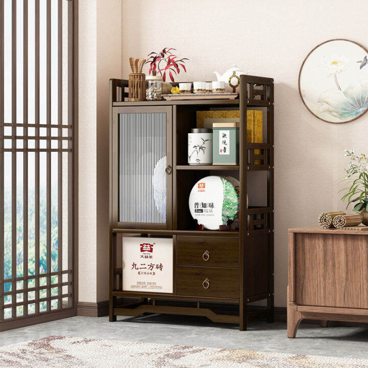 Retro Tea Small Tea Sideboard Tea Side Wall