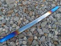 คิ้วฝากระโปร่งหน้า Titanium Chrome  ISUZU D-MAX All-new 2012 สีไทเทเนียมกลางเงิน สำหรับ ISUZU ALL-NEW D-MAX 2012-2015