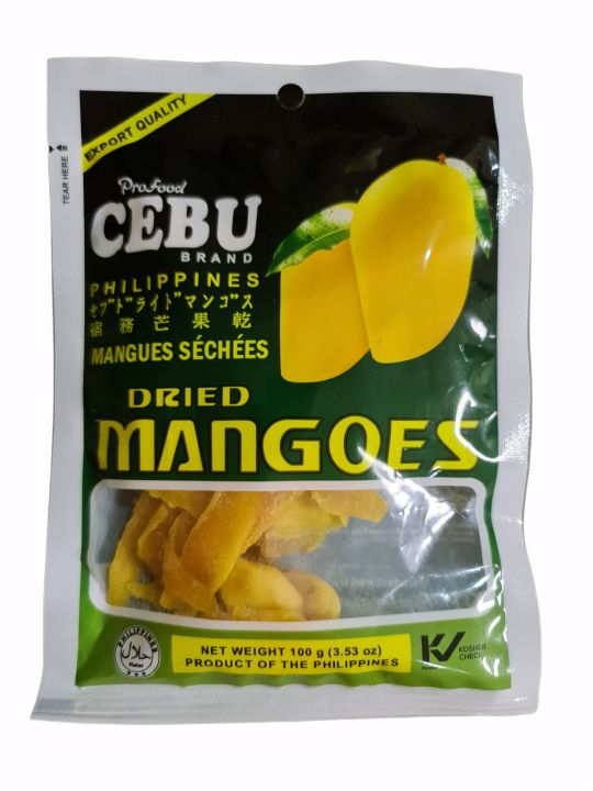 Cebu Dried Mangoes 100g Lazada Ph