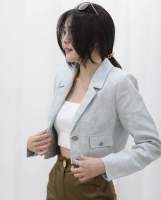 Maynita - Kamikase tweed crop blazer