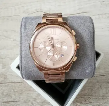 Jam tangan mk hot sale rose gold