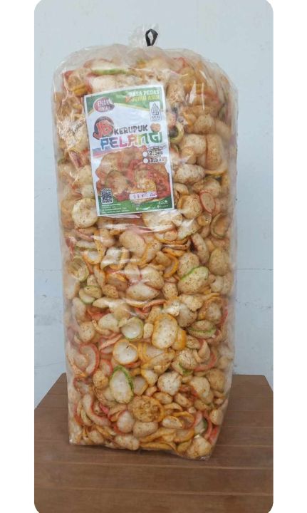 Kerupuk Seblak Kering Pedas 1kg Lazada Indonesia