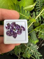 เพชร CZ รัสเซีย 4X3 มม (10 เม็ด) BRILLIANT AMETHYST DIAMOND พลอย CUBIC ZIRCONIA CZ OVAL SHAPE 4X3 MM (10 PCS)