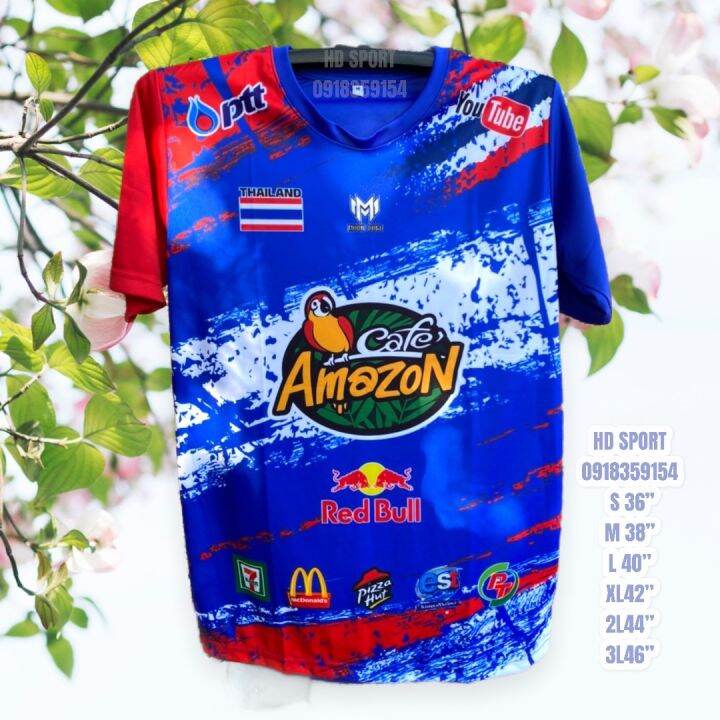 เสื้อกีฬาไซส์ใหญ่-10xl-รอบอก60-overzied-อะเมซอน