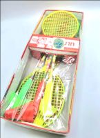 Badminton แบดมินตันเด็ก ขนมลูกอมกลิ่นผลไม้เคลือบสี (6ชิ้น/กล่อง)