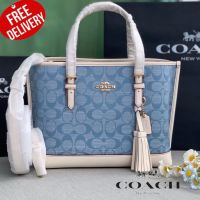 กระเป๋าสะพาย
Coach Mollie Tote 25 In Signature Chambray
 CA142 ออก Shop USA รับประกันของแท้ 100%