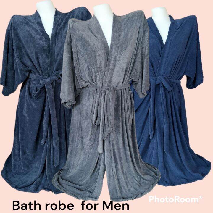ROBY Bathrobe for Adults Plus size Lazada PH