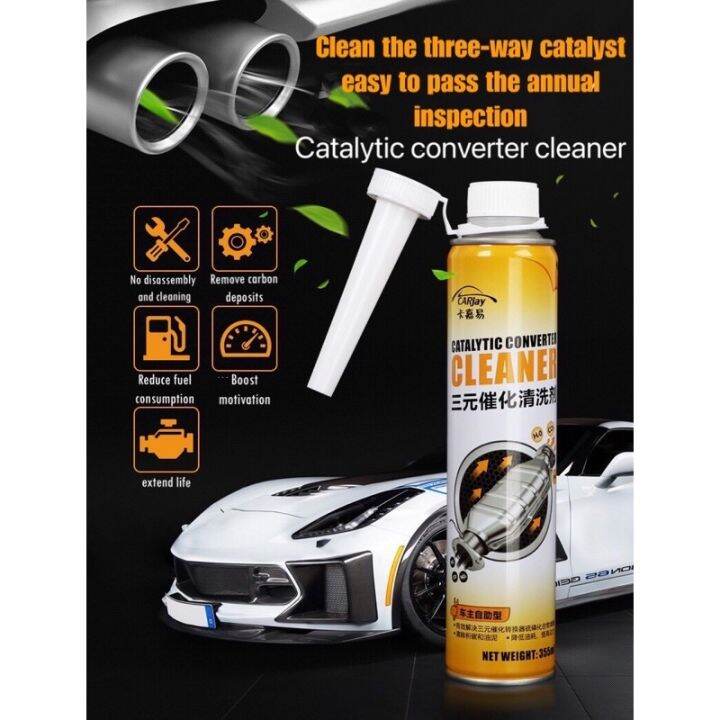 Catalytic converter cleaning agent throttle cleaning car engine