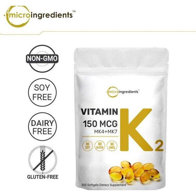Vitamin K2 150Mcg Mk 4 + Mk 7 Lazada Indonesia