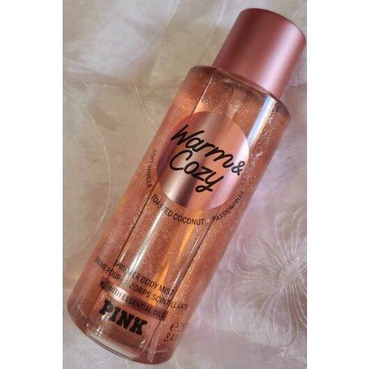 Pink Warm And Cozy Victorias Secret Shimmer Body Mist 250ml 1pc Lazada Ph 