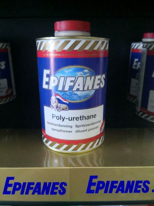 Epifanes Spray Thinner, 2 part Polyurethane Varnish Thinner 1 liter