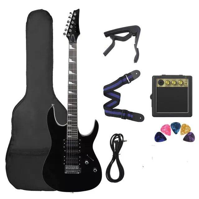 Double Rocker Electric Guitar Professional Metal Electric Guitar With