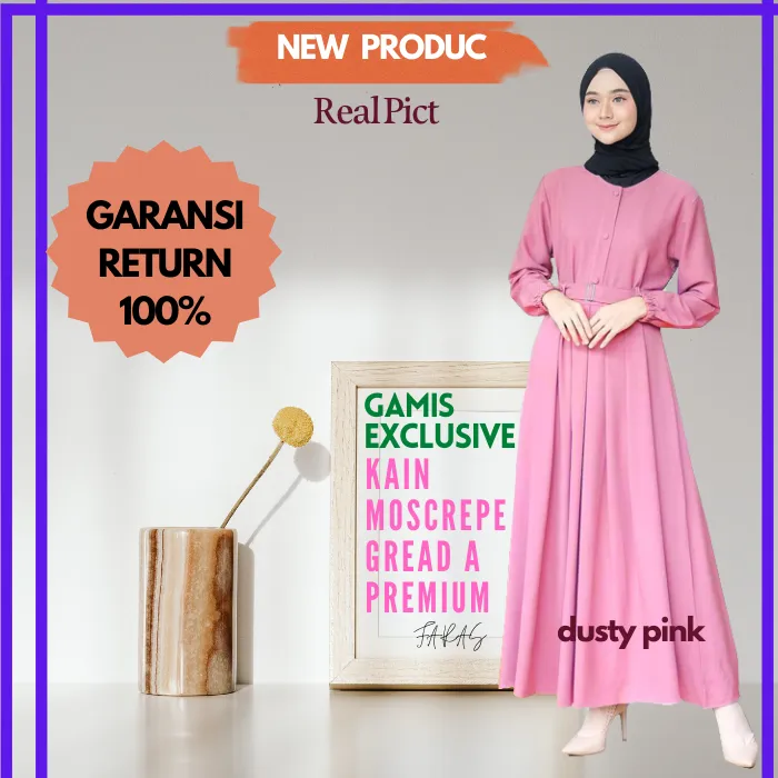 GAMIS WANITA EXCLUSIVE MODEL TERBARU UKURAN XL Untuk Remaja Dan Dewasa