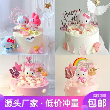 Hello kitty cake . . . For order 0813-8143-0642 #customecake #hellokittycake  #cakecustomjakartabarat #cakebday🎂 | Instagram