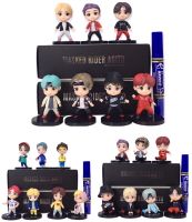 M-Moneytoys โมเดล ศิลปินเกาหลีวง BTS ชุด 7 ตัว ความสูง 8 cm มี 3 แบบให้เลือก (ua/jj)