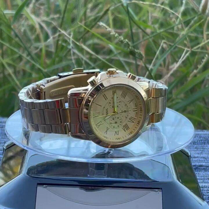 Fossil Stainless Steel Watch Non Tarnish Non Fading Hypoallergenic