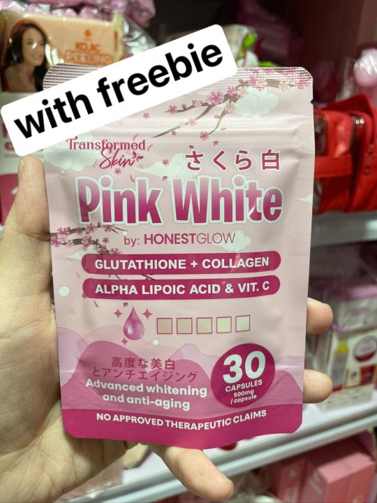 Pink White Glutathione Collagen By Honest Glow Lazada Ph