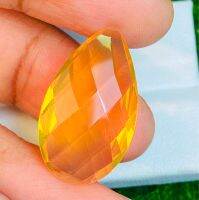 โอปอลไฟร์แม็กซิกันธรรมชาติ 9.18cts 23x14x6.5mm 9.18cts natural mexican fire opal 23x14x6.5mm