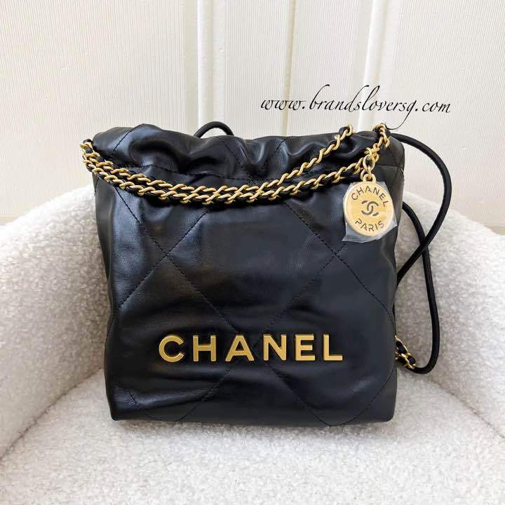 Chanel Mini 22 Hobo Bag