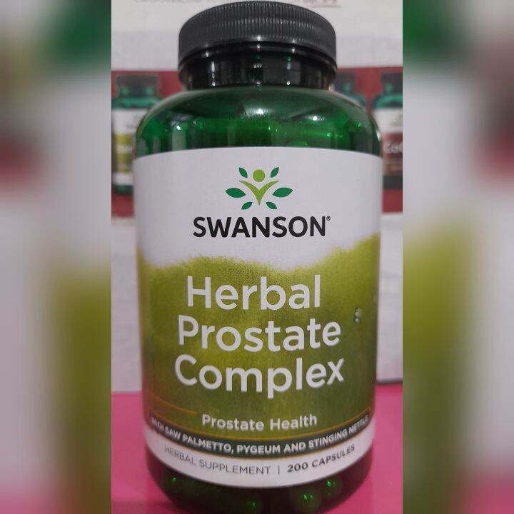 Herbal Prostate Complex 200 Capsules Saw Palmetto Pygeum And Stinging Nettle Root Expiry Nov 5141