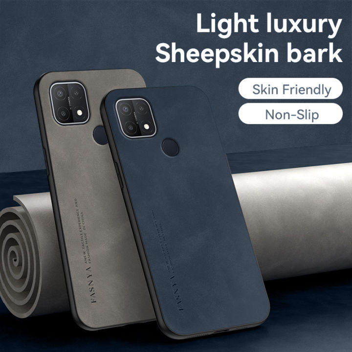 For Poco X3 X3pro X3nfc Case Fashion Slim Light Luxury Sheepskin Bark Girl Boy Couples Skin 6488