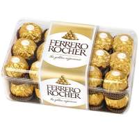 Ferrero Rocher เฟอร์เร่โร่ รอชเชอร์ EXP: 3/2024 ช็อค โกแลต 30 ลูก