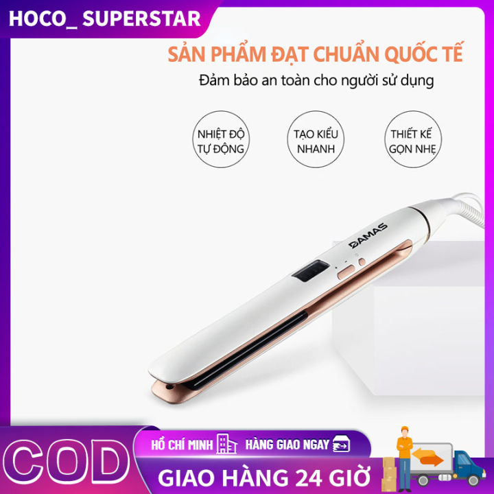 Máy duỗi uốn tóc 2 trong 1 giúp bạn tạo được những kiểu tóc đa dạng và tươi trẻ hơn. Bạn có thể dễ dàng chuyển từ kiểu tóc uốn sang kiểu tóc thẳng chỉ trong nháy mắt. Hãy thử ngay để trở nên xinh đẹp và quyến rũ hơn.