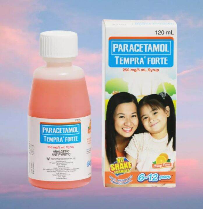 TEMPRA SYRUP 6-12 YRS OLD ORANGE FLAVOR | Lazada PH