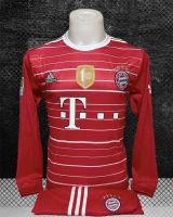 Bayern 2022/23  ชุดกีฬาราคาถูกเหนือผ้า polyester ชุดกีฬาแขนยาว 2023