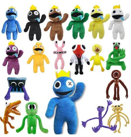 Roblox Rainbow Friends Doors Game Plush Toy Stuffed Doll Kids Xmas Gift
