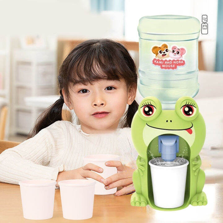 1pcs Mini Water Dispenser Baby Toy Drinking Water Cooler Lifelike Cute