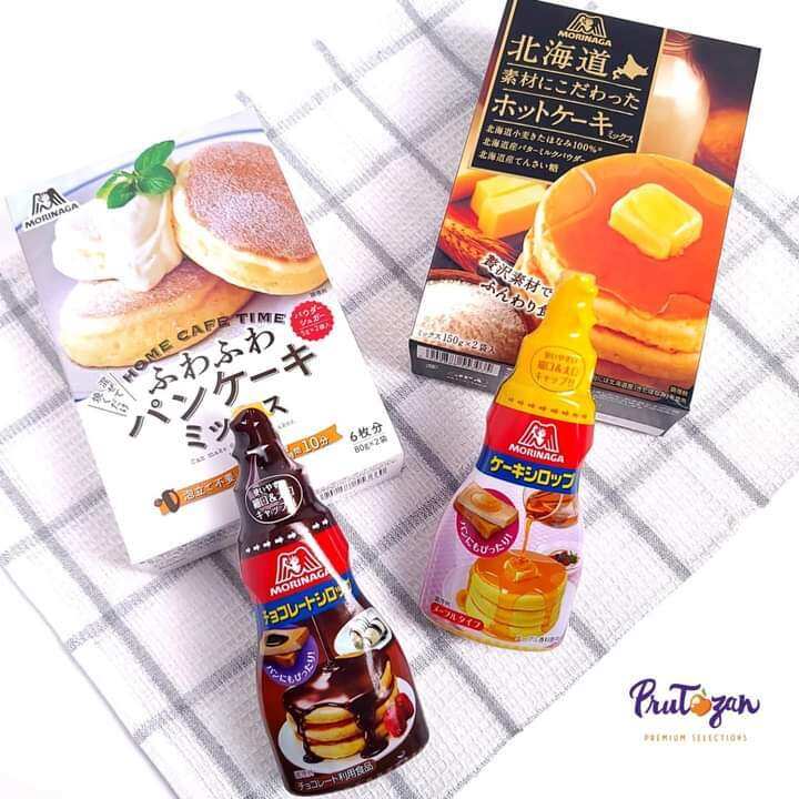 𝗝𝗮𝗽𝗮𝗻 𝗠𝗼𝗿𝗶𝗻𝗮𝗴𝗮 𝗣𝗮𝗻𝗰𝗮𝗸𝗲 𝗠𝗶𝘅 + 𝗦𝘆𝗿𝘂𝗽 (Fluffy Souffle Pancake Mix