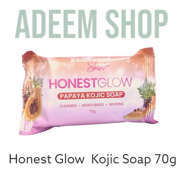 Honest Glow Kojic Papaya Soap 70g | Lazada PH