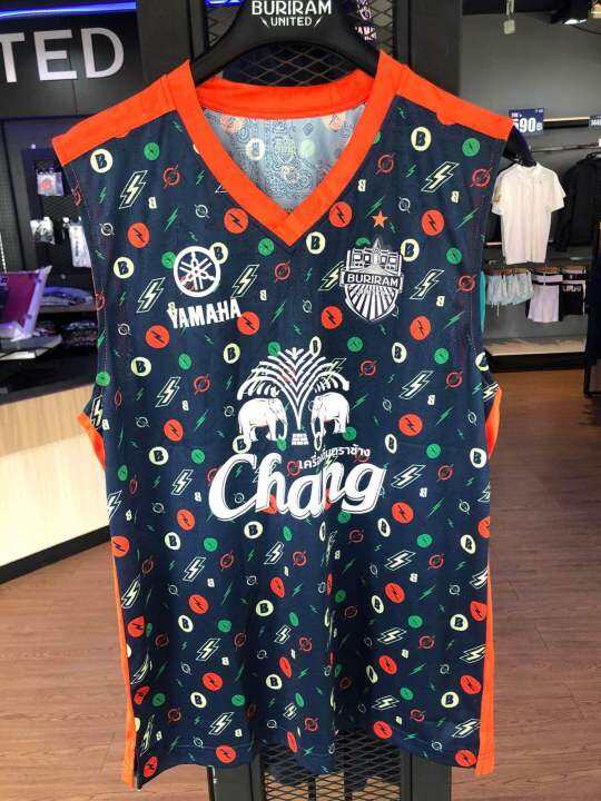 เสื้อ-ซ้อม-บุรีรัมย์ยูไนเต็ด2023-24-เเบบเเขนกุด