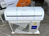 ?แอร์ใหม่ประกบคู่ Haier R32 18500BTU  คอยเย็น Super Cool