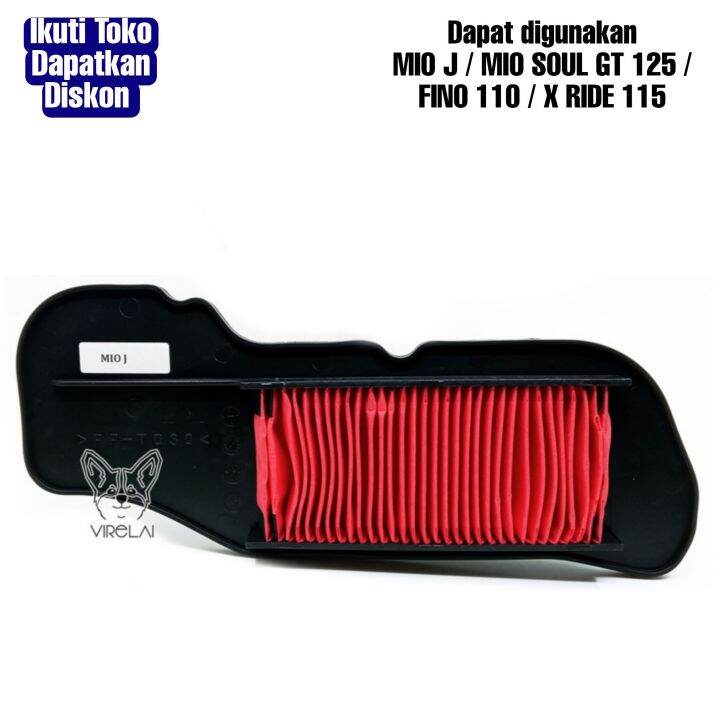 Filter udara Saringan Udara Mio J / Mio soul GT 125 / FINO 110 / X RIDE